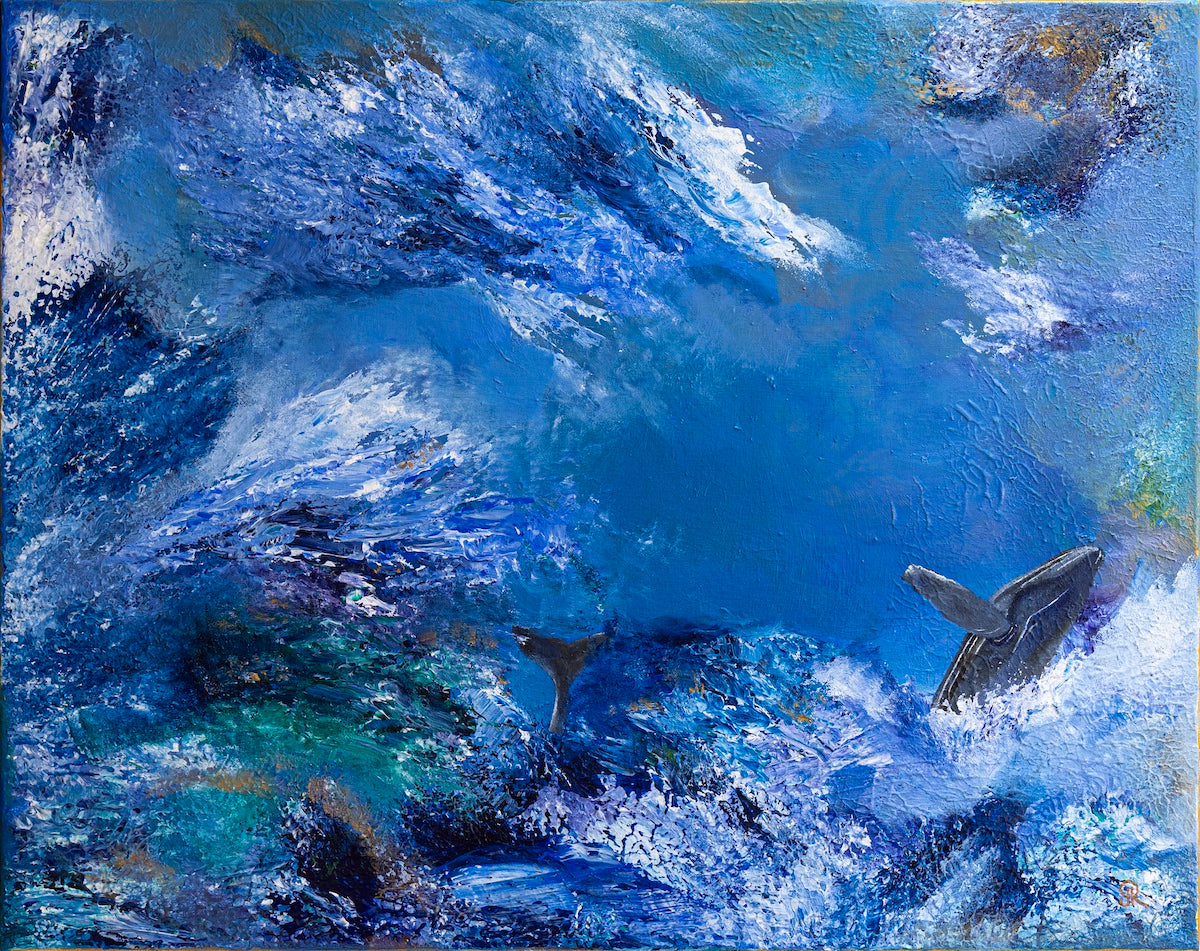 Eternal Surge | Wildlife Conservation Art by Josie Ryan