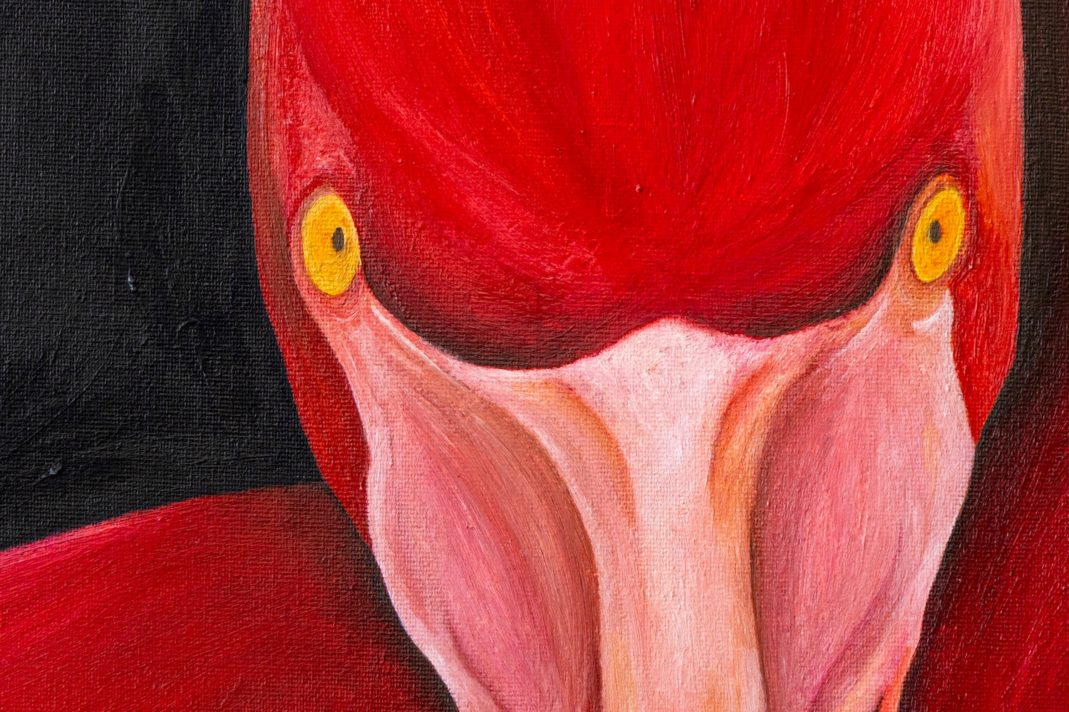 Poise in Pink | Wildlife Conservation Art by Josie Ryan