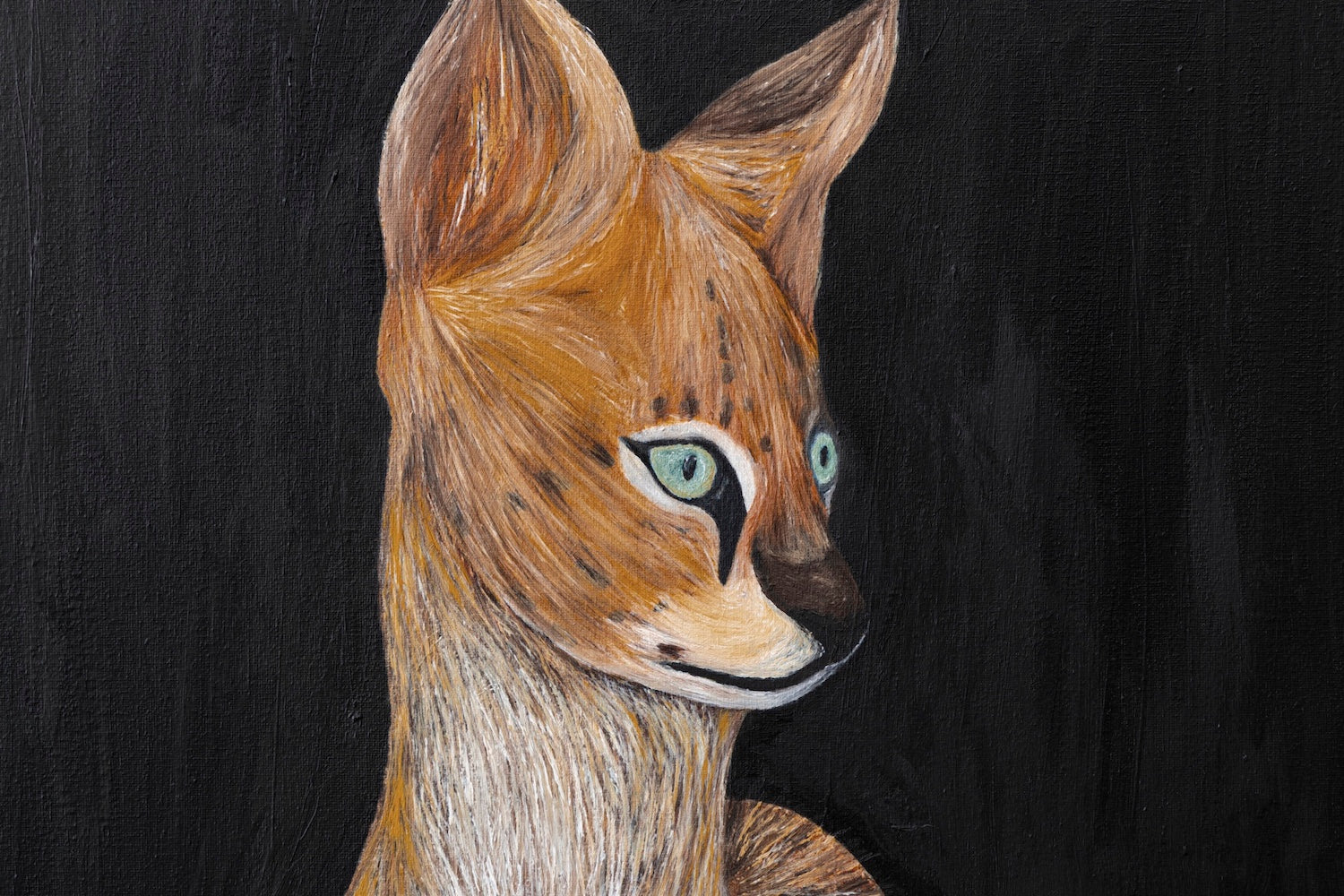 Silent Stalk | Wildlife Conservation Art by Josie Ryan