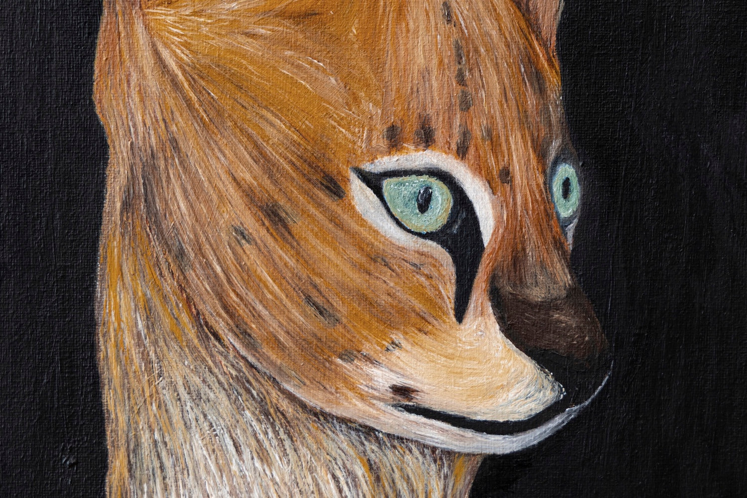 Silent Stalk | Wildlife Conservation Art by Josie Ryan