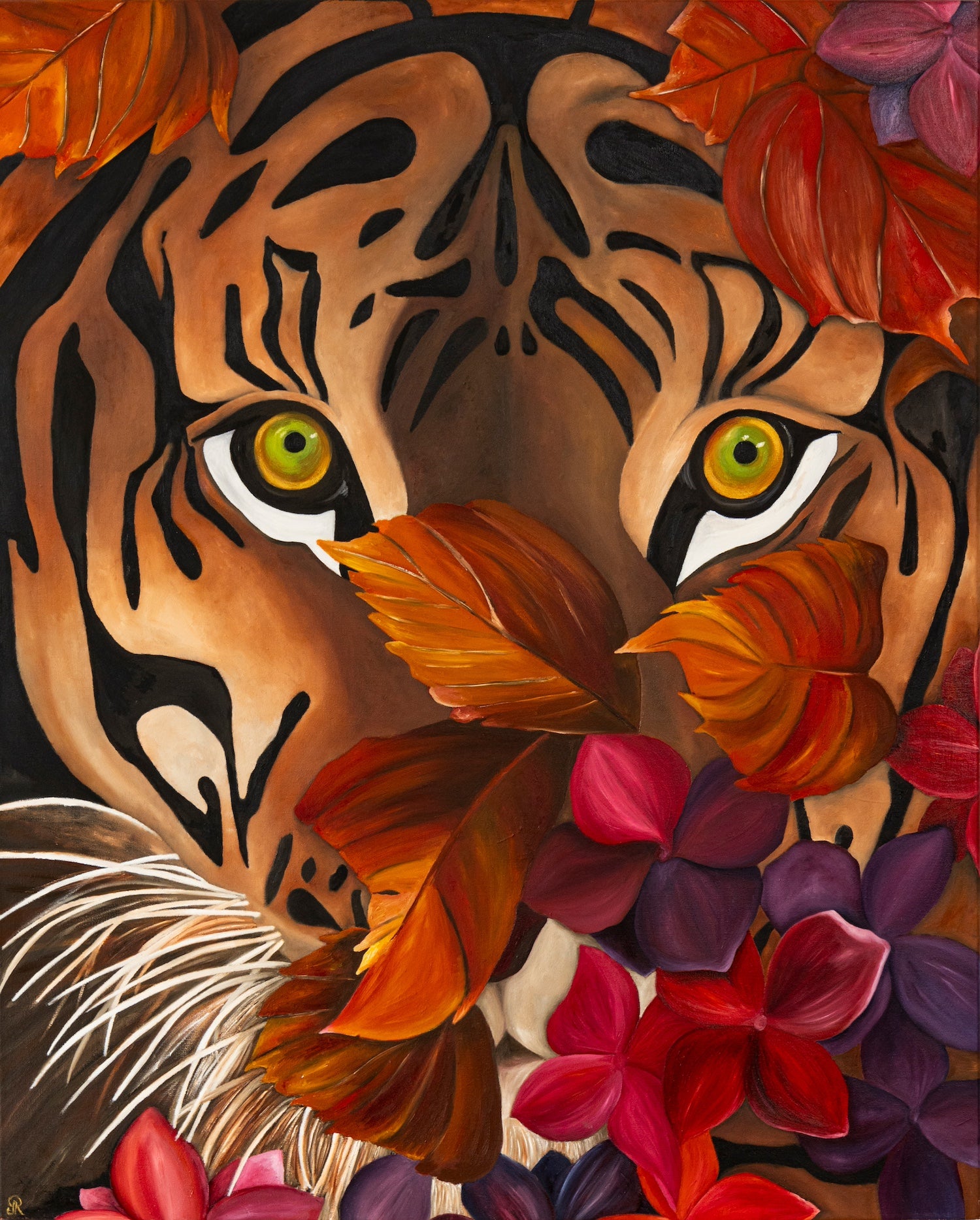 Tiger’s Tale | Wildlife Conservation Art by Josie Ryan
