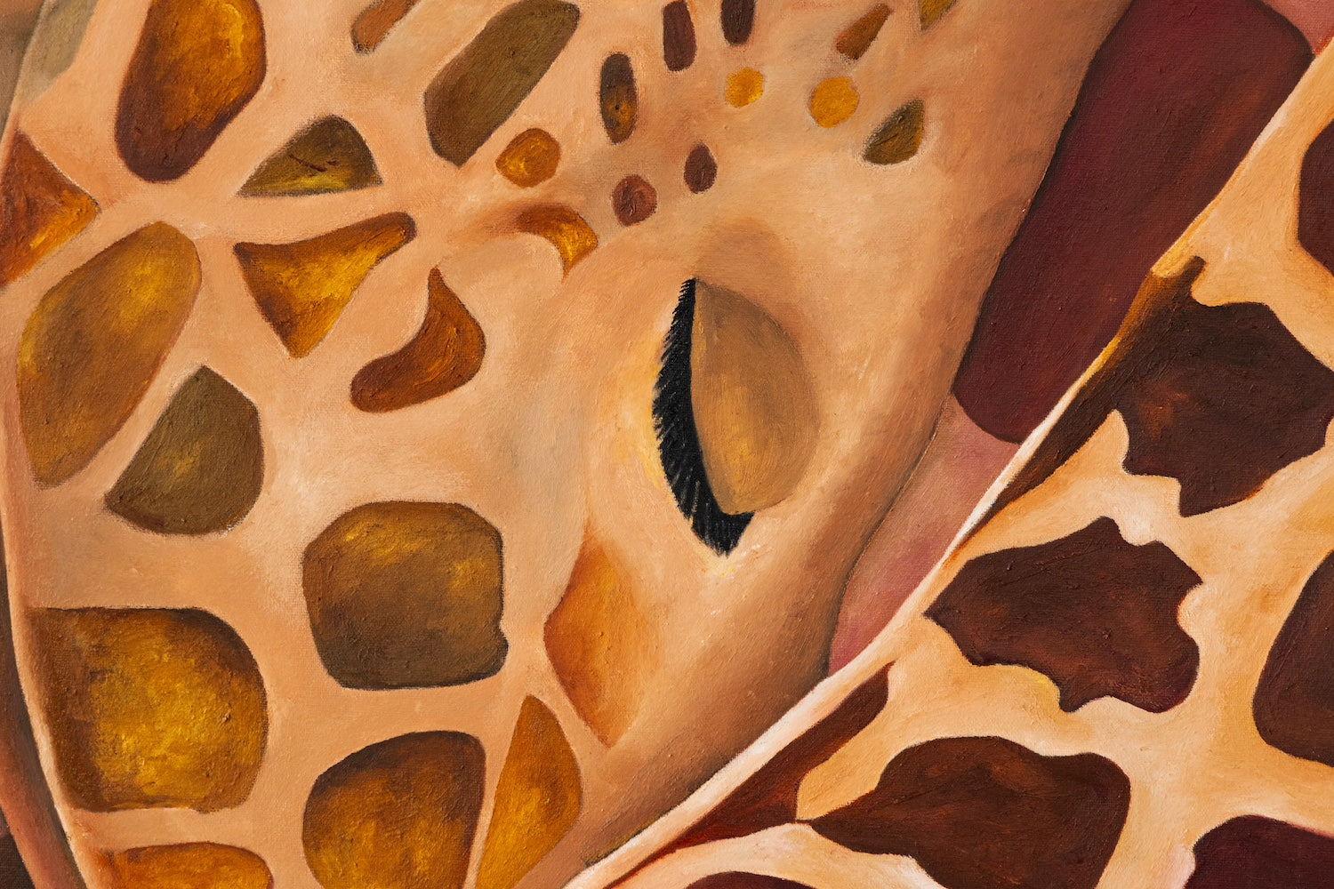 Golden Savannah | Wildlife Conservation Art by Josie Ryan