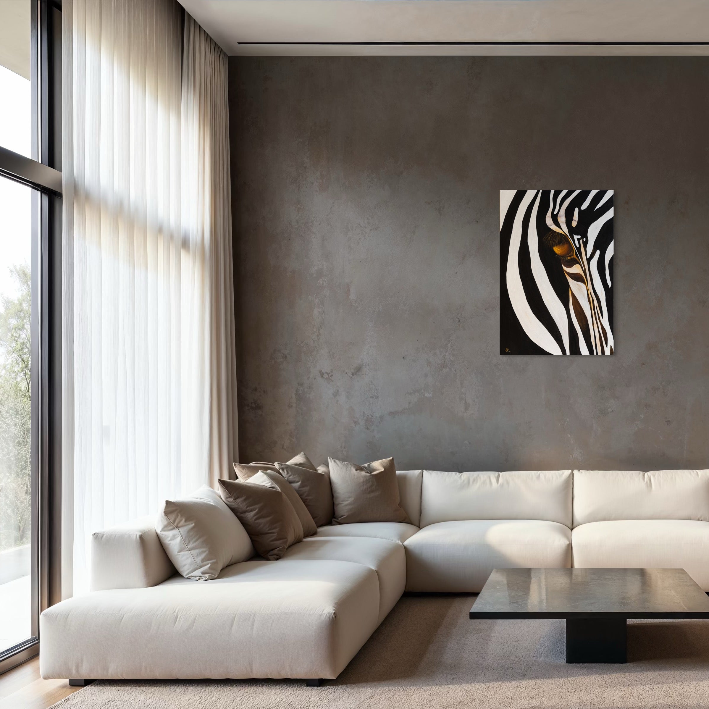 Quiet Stare | Wildlife Conservation Art by Josie Ryan