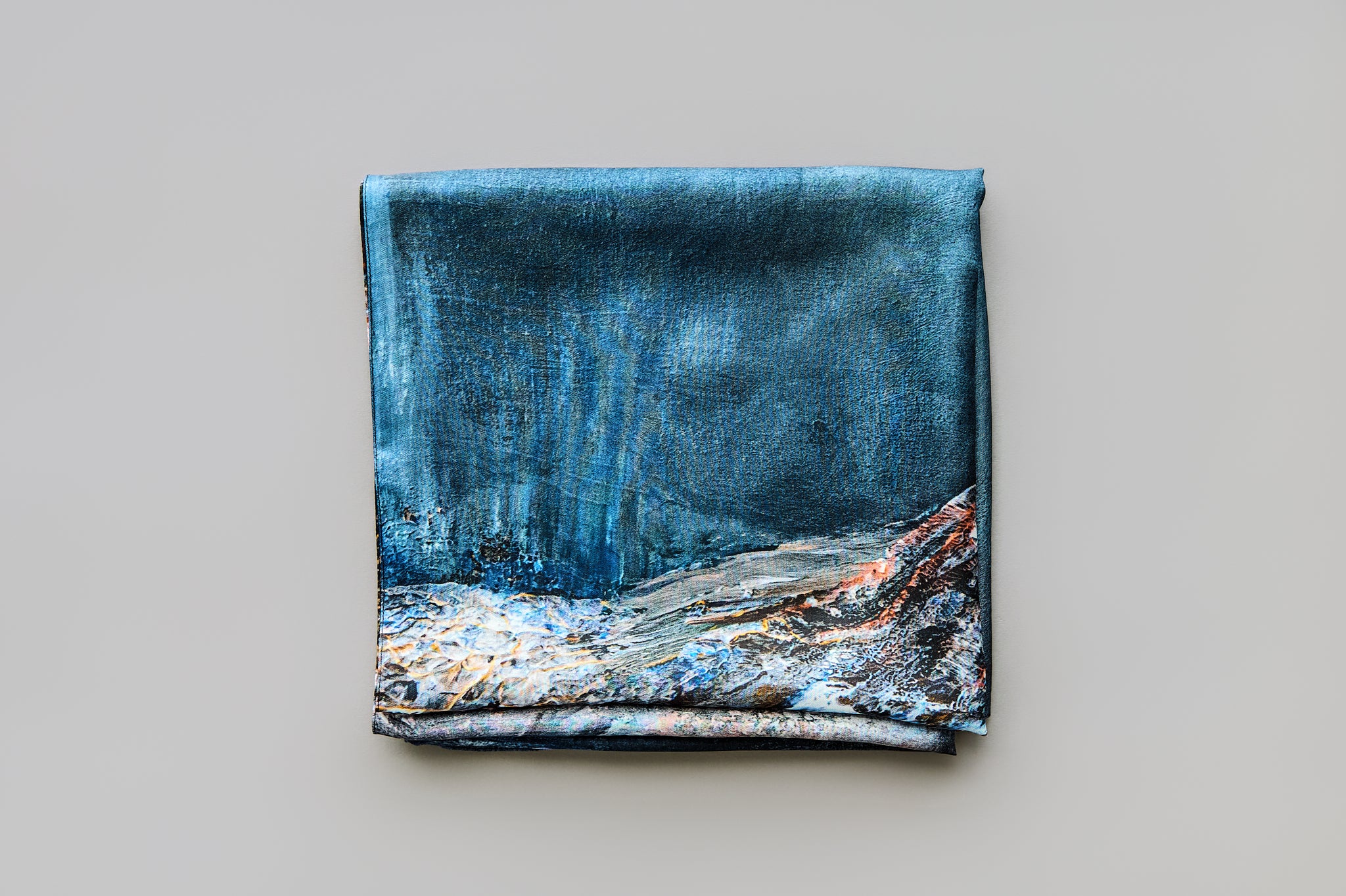 The Bridge – Art - Silk Twill Scarf | Wildlife Conservation Art by Josie Ryan