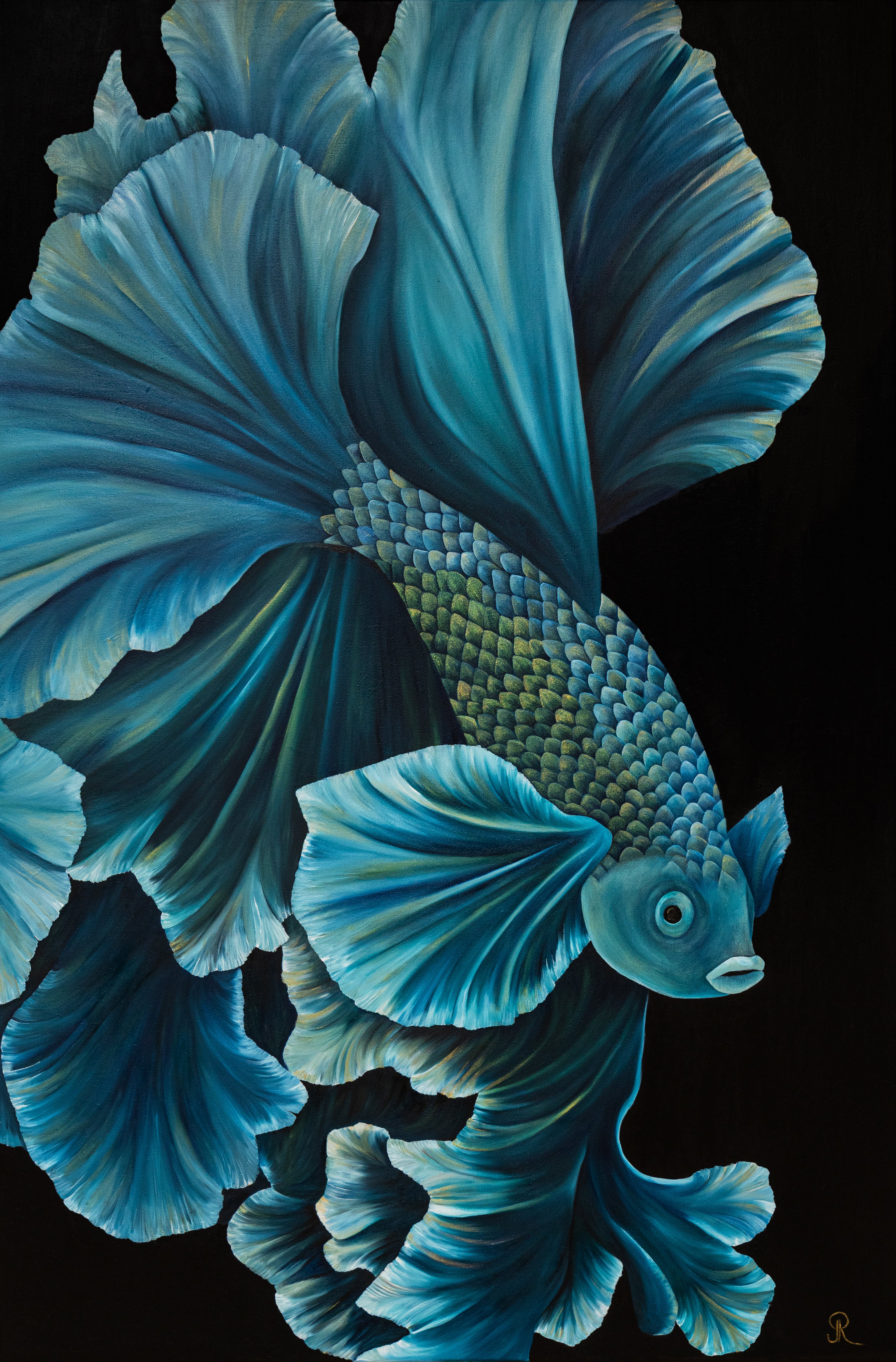 Velvet Regent | Wildlife Conservation Art by Josie Ryan