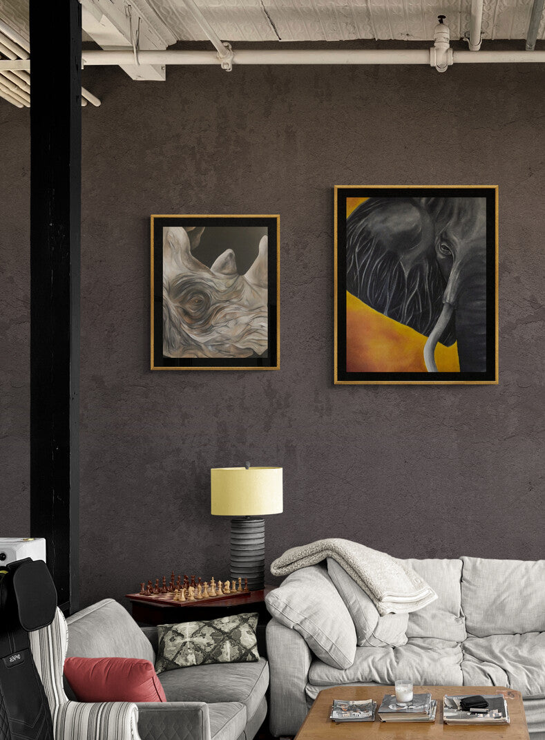 Echoes of Time | Wildlife Conservation Art by Josie Ryan