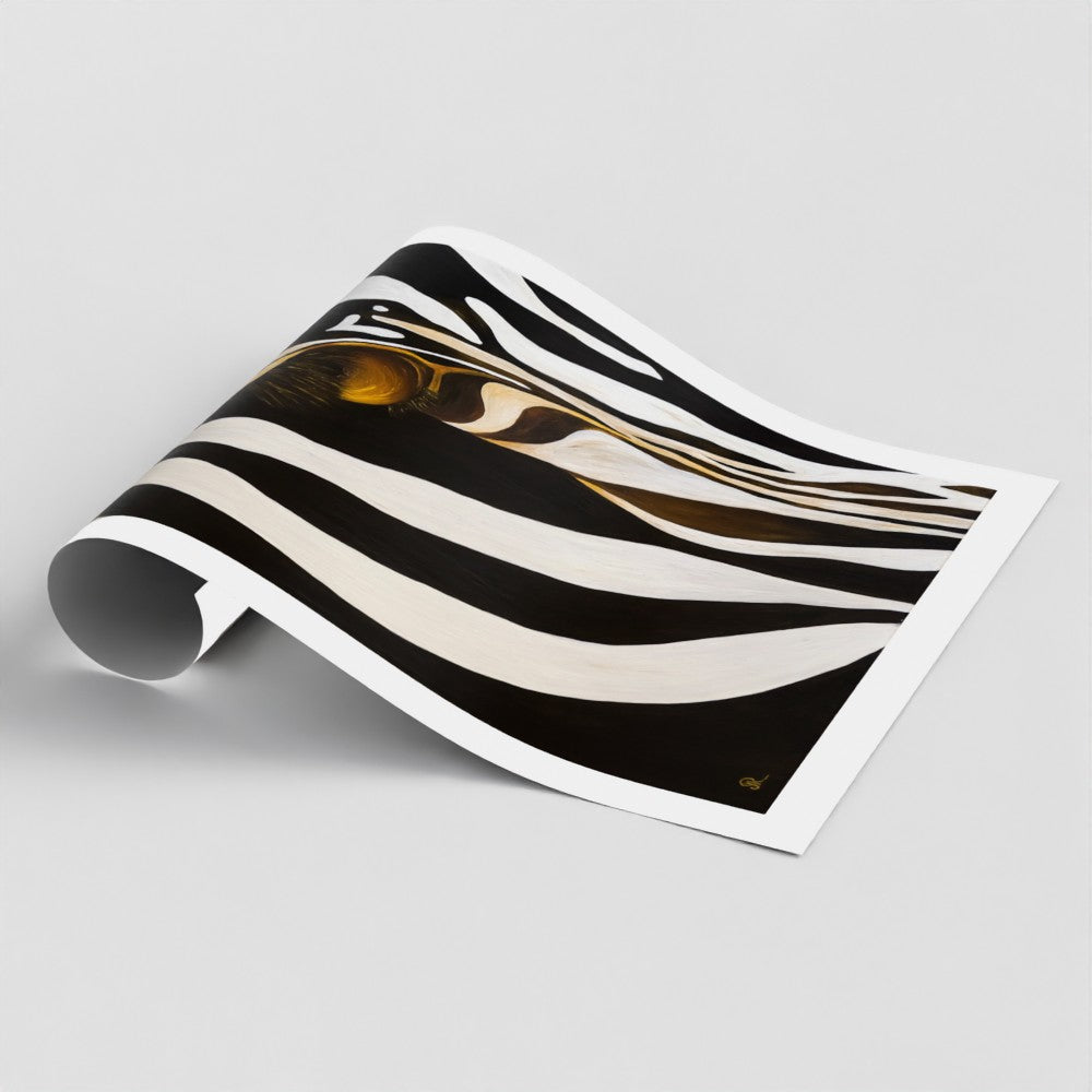 Quiet Stare | Fine Art Print | Wildlife Conservation Art by Josie Ryan