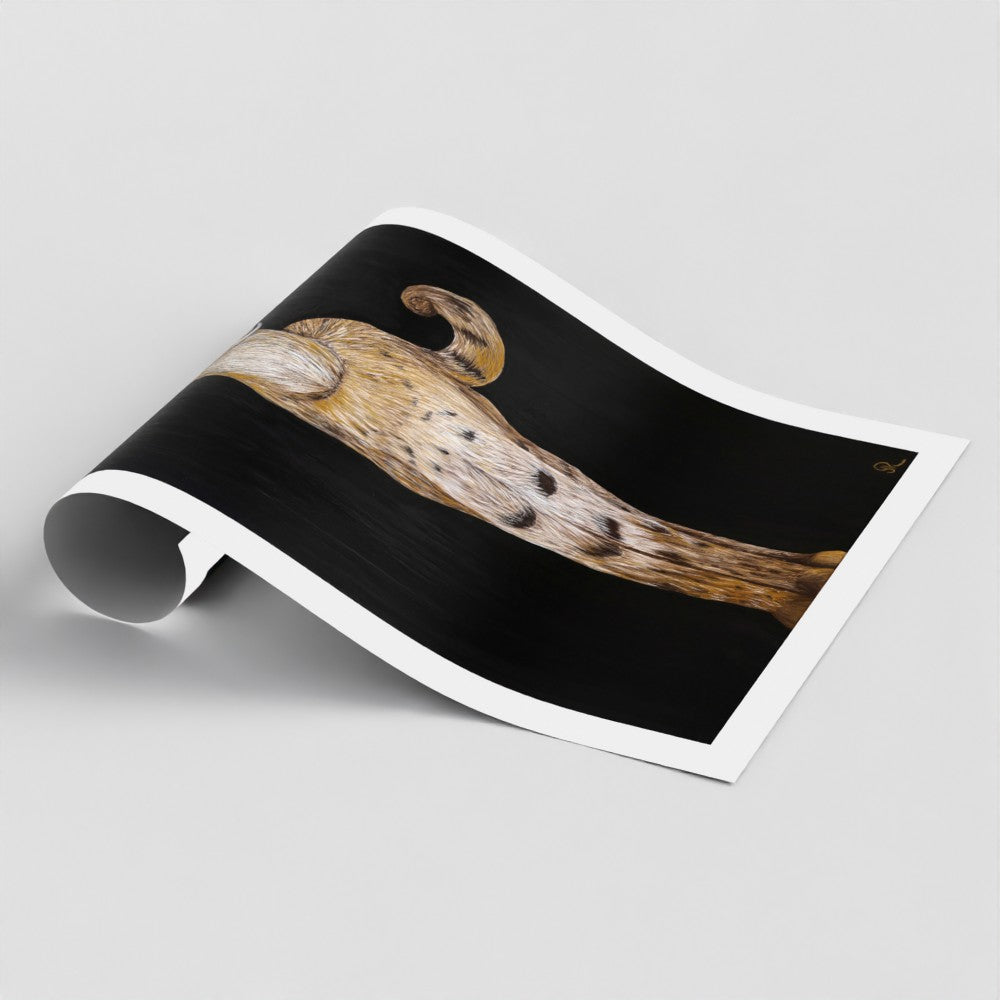 Silent Stalk | Fine Art Print | Wildlife Conservation Art by Josie Ryan