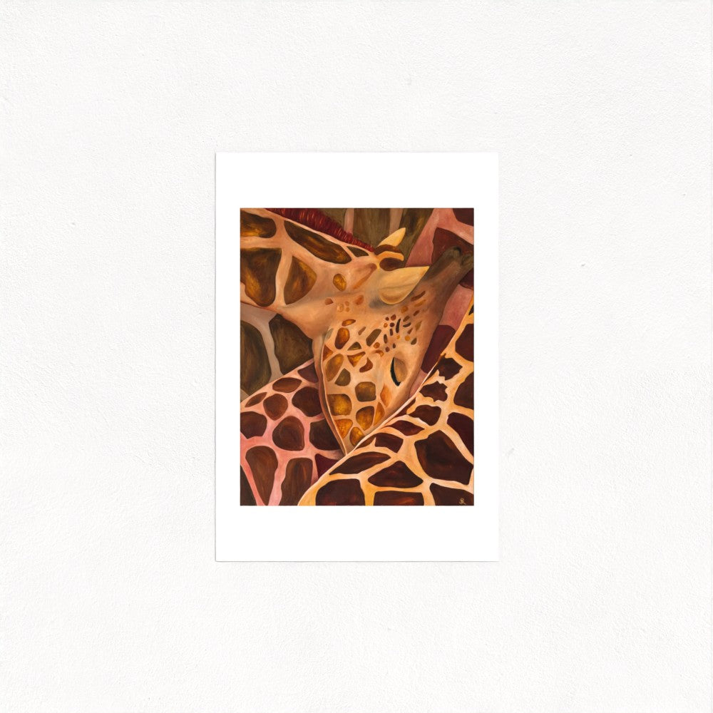 Golden Savannah | Fine Art Print | Wildlife Conservation Art by Josie Ryan