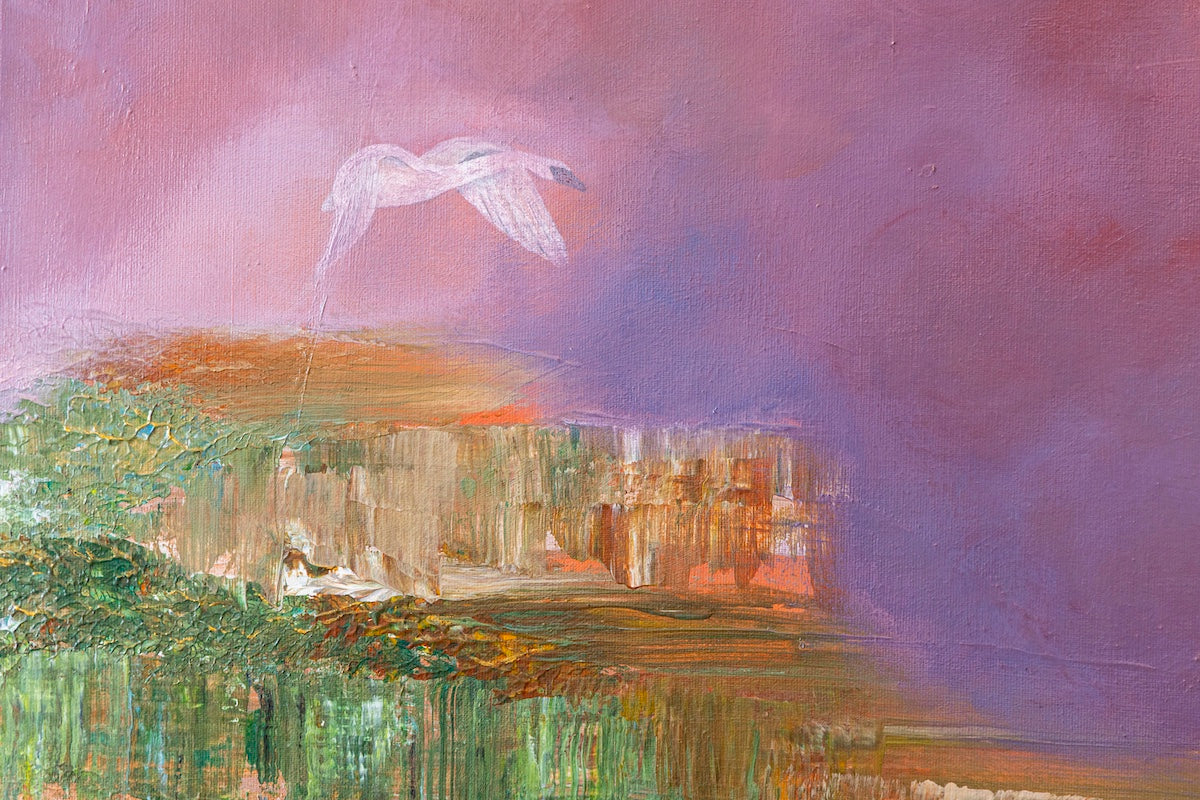 Children of Lir | Wildlife Conservation Art by Josie Ryan