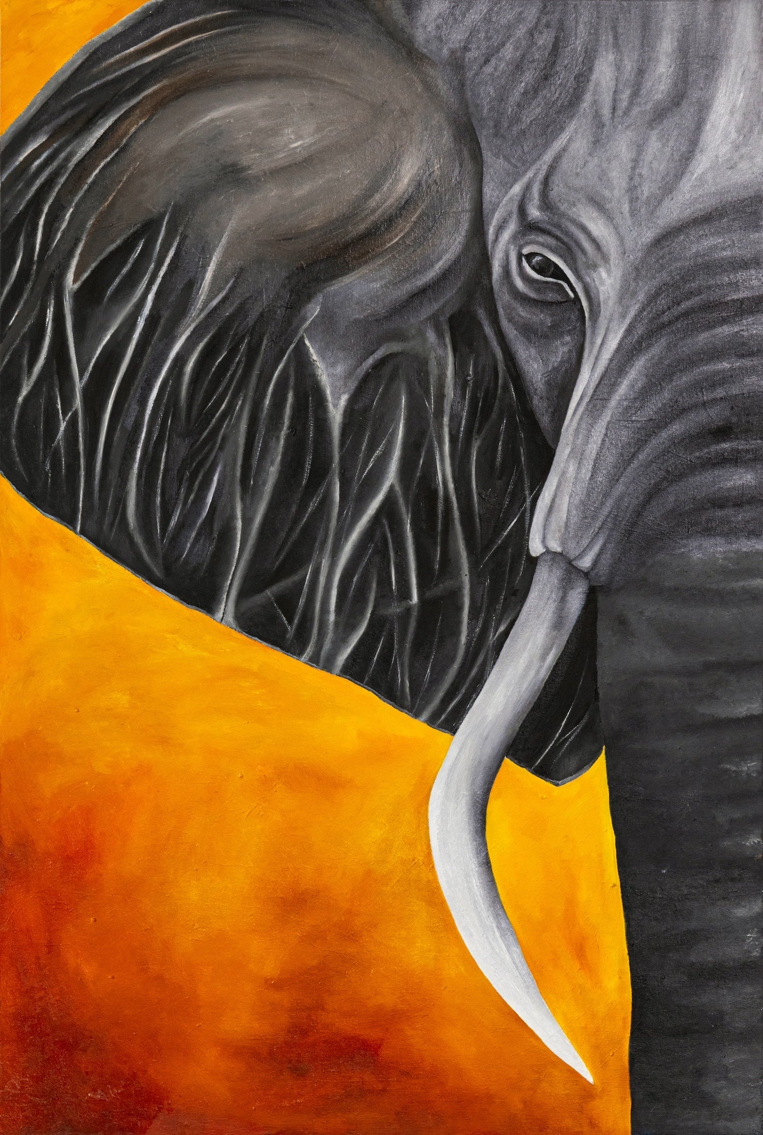 Echoes of Time | Wildlife Conservation Art by Josie Ryan