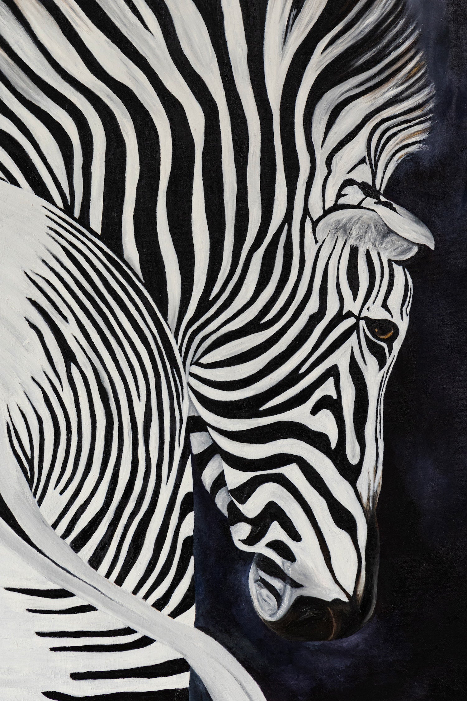 Zebra Painting | African Wildlife Art by Josie Ryan – Josie's Art