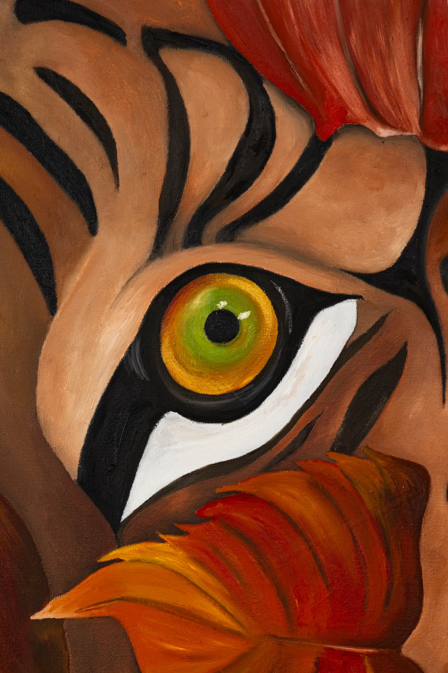 Tiger’s Tale | Wildlife Conservation Art by Josie Ryan