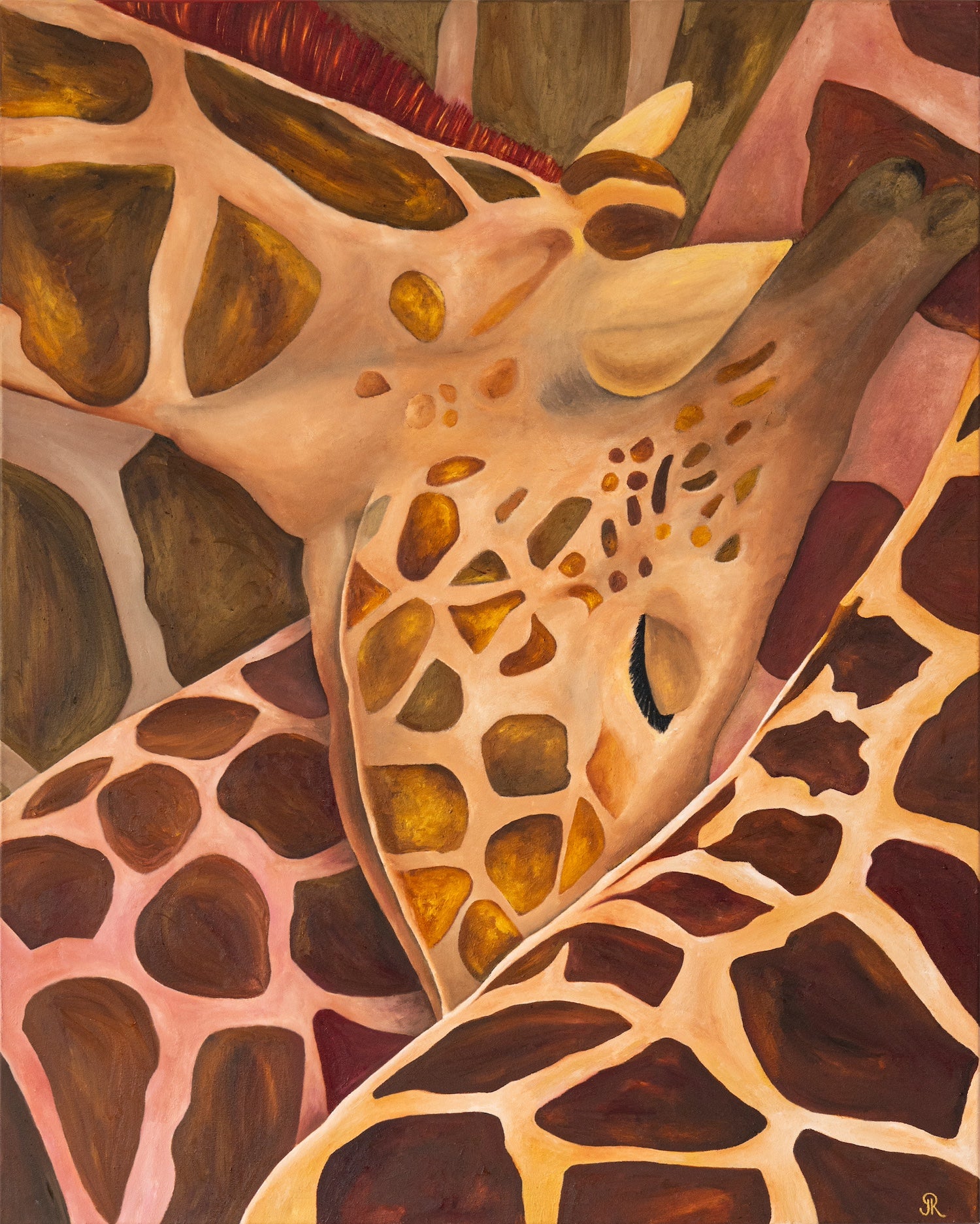 Golden Savannah | Wildlife Conservation Art by Josie Ryan