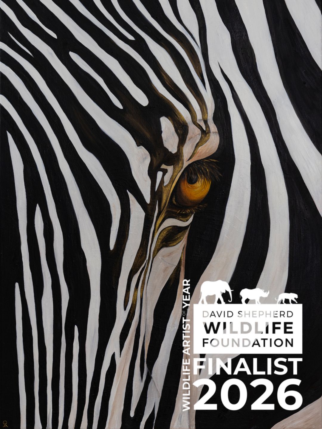 Zebra Painting | African Wildlife Art by Josie Ryan – Josie's Art