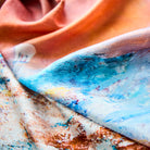 Polar - Between North & South - Silk Twill Scarf | Wildlife Conservation Art by Josie Ryan