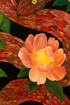 Ouroboros in Bloom | Wildlife Conservation Art by Josie Ryan