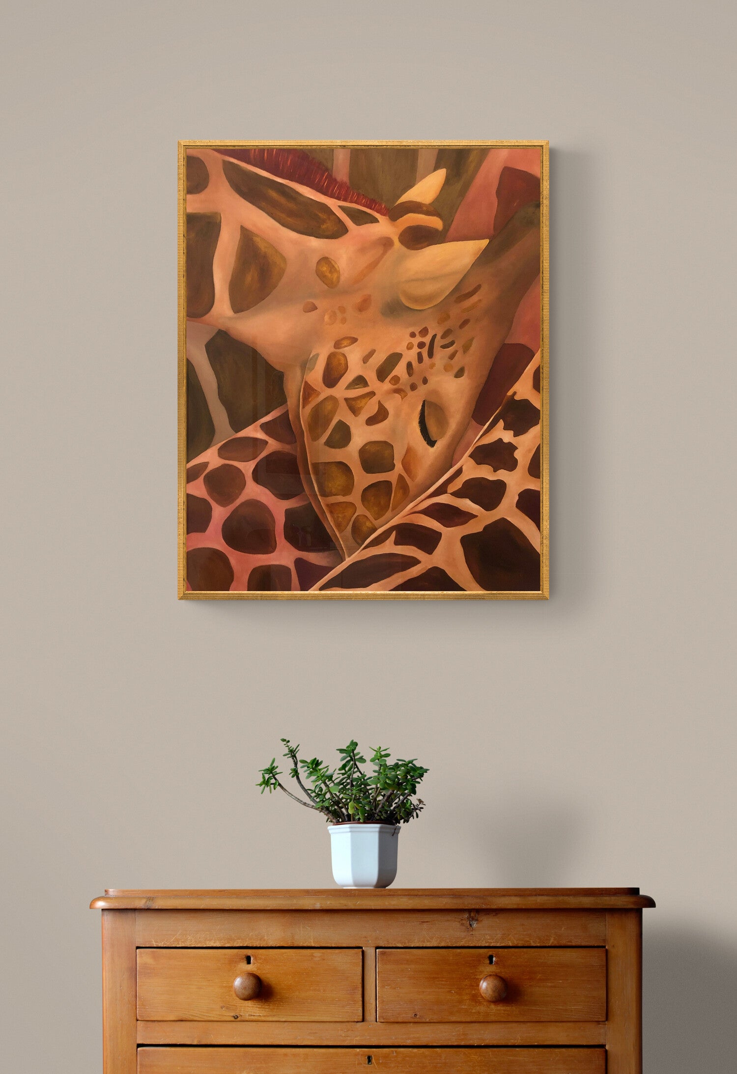 Golden Savannah | Wildlife Conservation Art by Josie Ryan