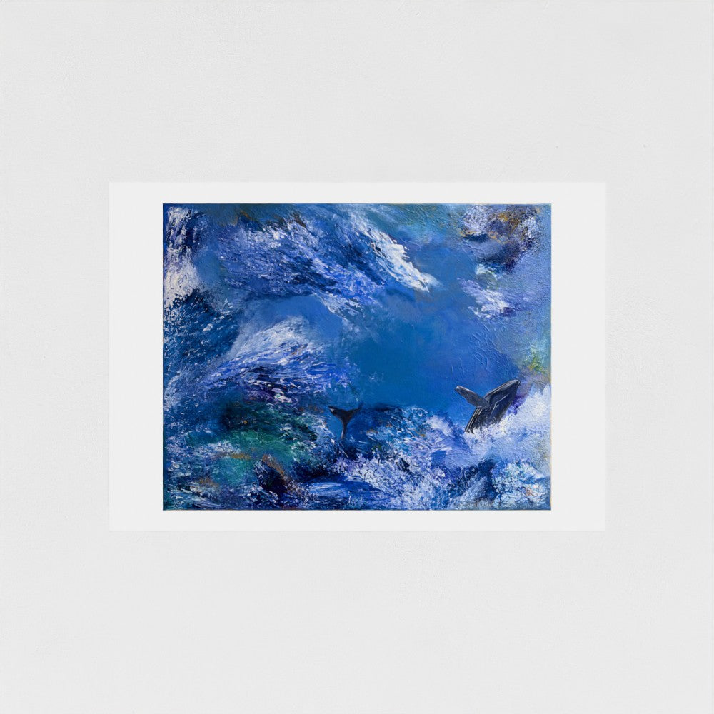 Eternal Surge | Fine Art Print | Wildlife Conservation Art by Josie Ryan