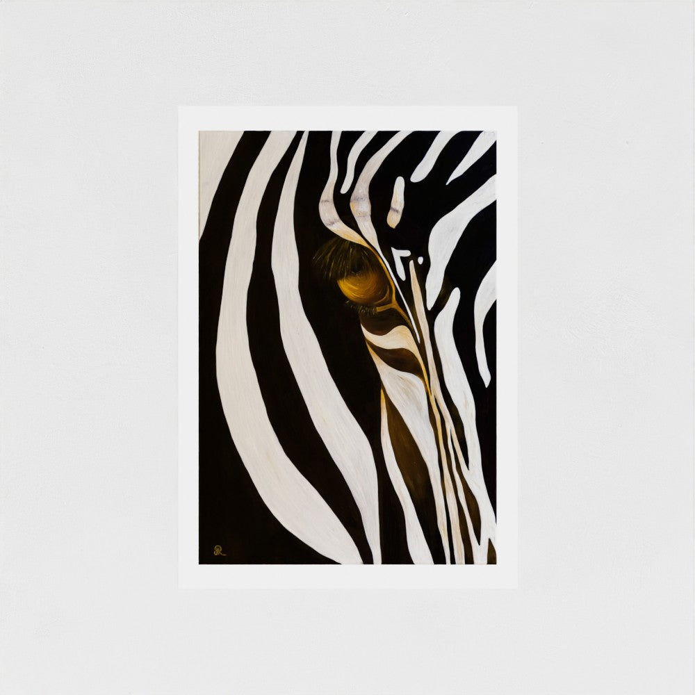 Quiet Stare | Fine Art Print | Wildlife Conservation Art by Josie Ryan