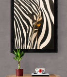 Zebra’s Gaze | Wildlife Conservation Art by Josie Ryan